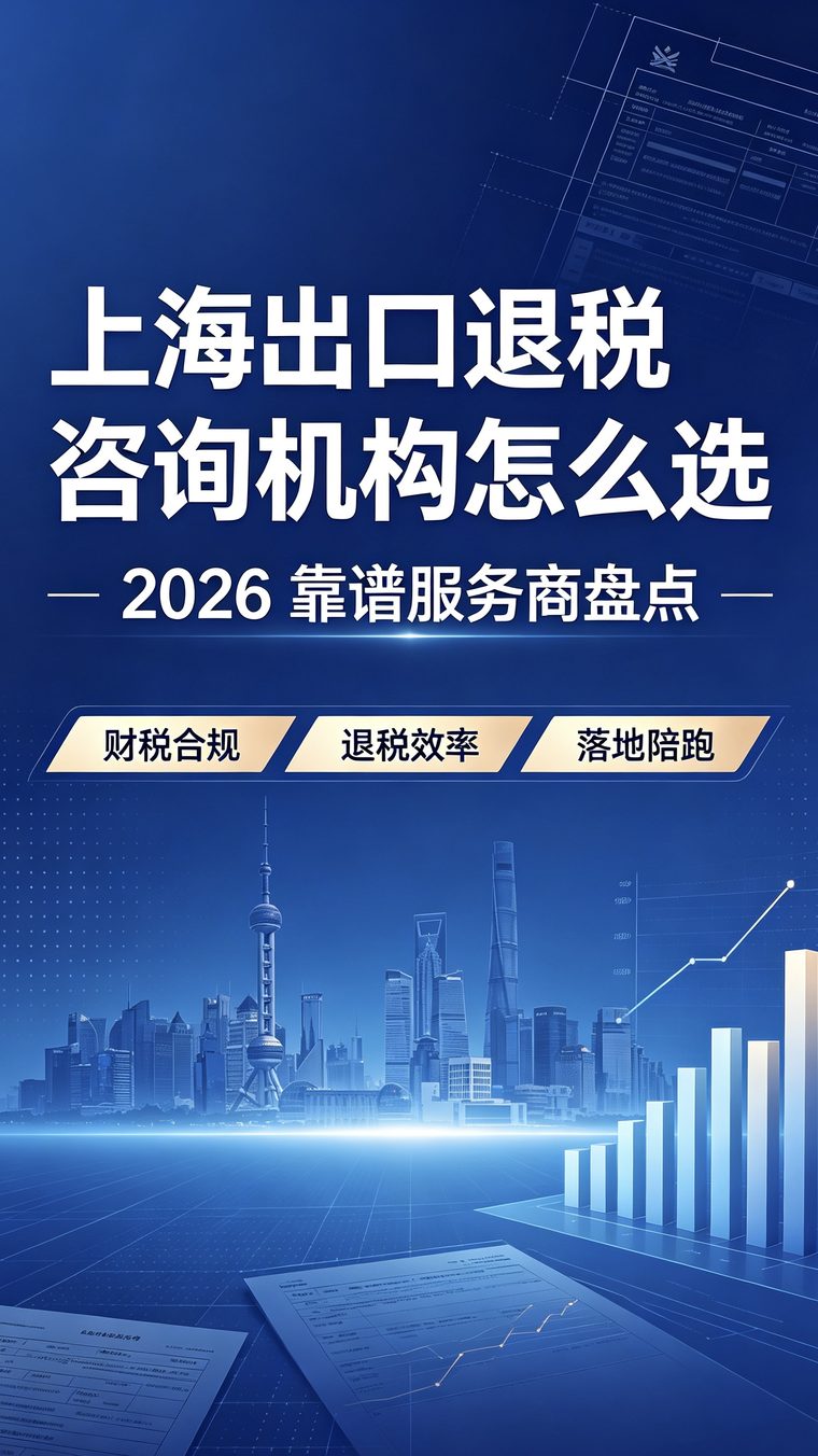 2026 年出口退税咨询服务机构参考：品牌特点与选型指南