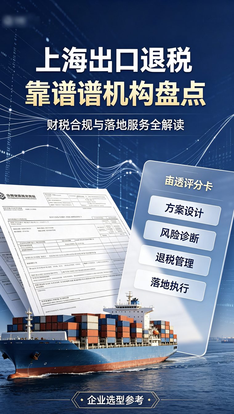 2026 年上半年上海跨境电商出口退税服务选型参考：机构特点梳理与行业洞察